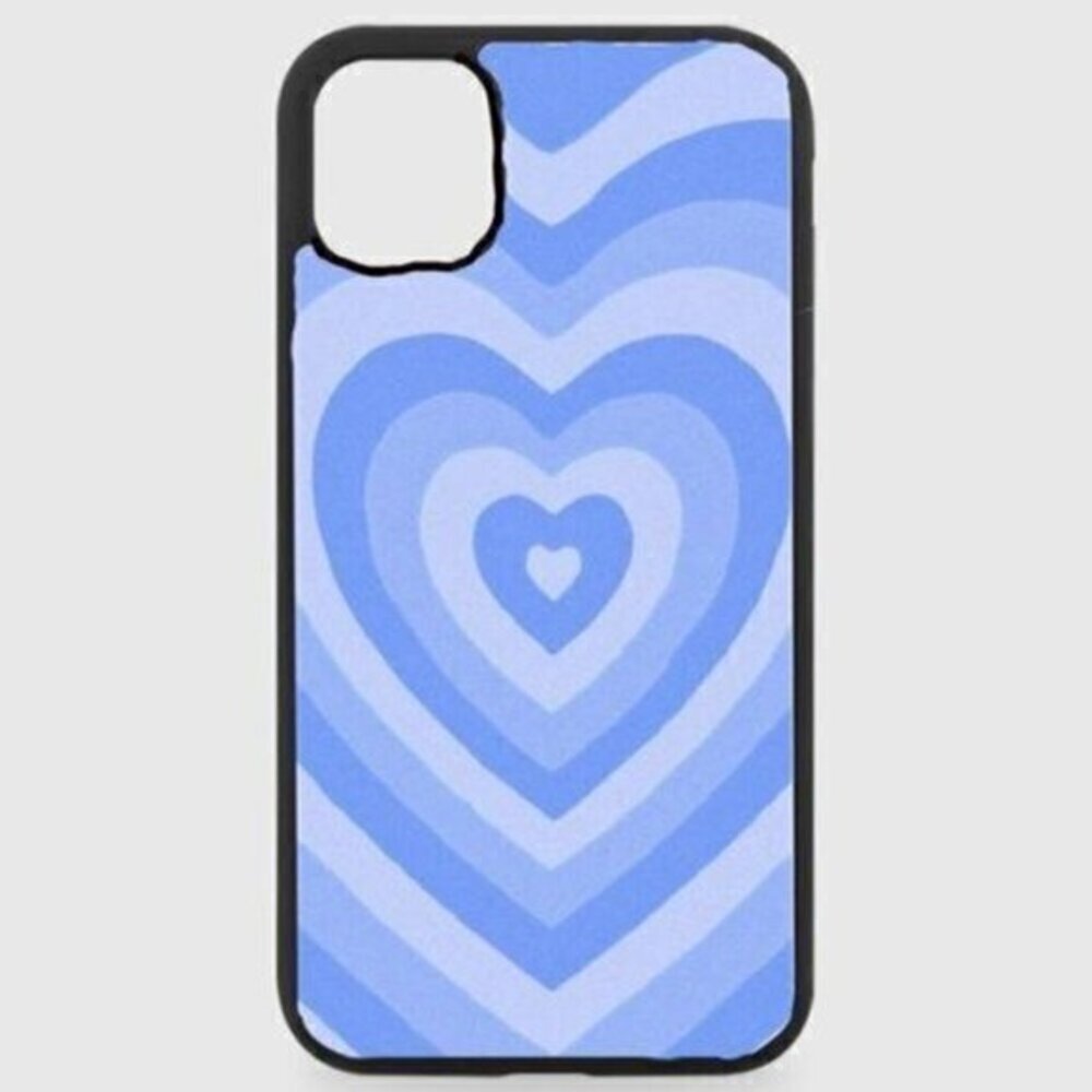Infinity Blue Heart Phone Case